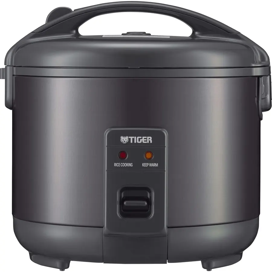 Tiger JNP-S55U-US 3 Cup Capacity White Rice Cooker with Non-Stick Inner Pot, Retractable Power Cord, and Keep Warm up to 12 hours (Urban Satin)