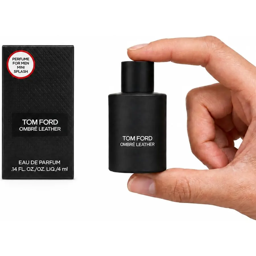 Tom Ford Ombre Leather Eau de Parfum Mini 0.14 fluid ounce 4ml splash bottle boxed