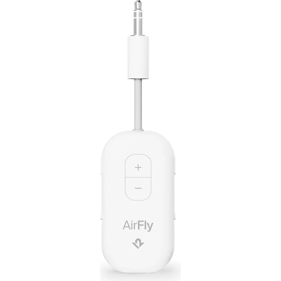 Twelve South AirFly Pro 2, Bluetooth Adapter, Pair 2 AirPods, White