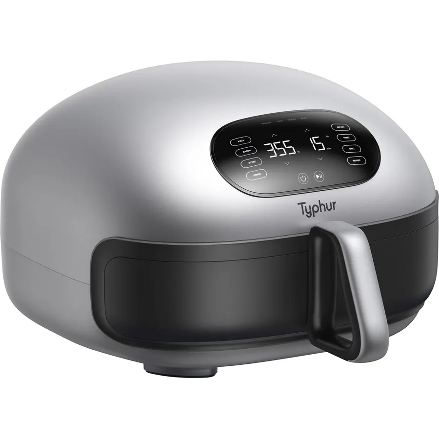 Typhur Dome 2 Large AI Smart Air Fryer, 15-in-1 Dual Heating, Self-Cleaning