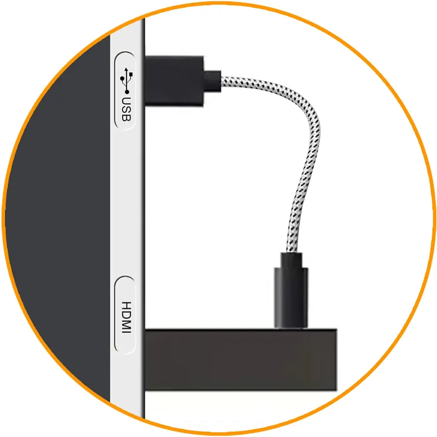 USB Power Cable for Fire Stick, Adapter Cord Plug Replacement, Powers Amazon FireStick Directly from TV USB Port, Eliminates The Need for a Charger