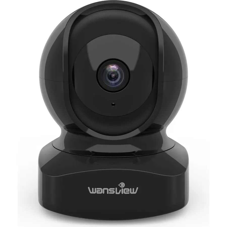 wansview 2K Indoor/Pet Cameras for Home Security, 2.4G WiFi Only, Q5 3MP B