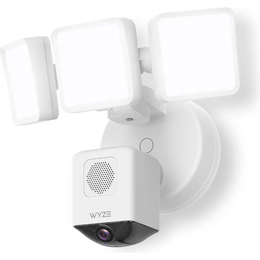 WYZE Floodlight Camera Pro, 2.5K HD Outdoor Security Camera 3000-Lumen LEDs